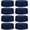 Navy Blue, variant on 8 Pack Round Tablecloth 90 Inch Round Table Covers Bulk Washable Polyester Fabric Round Table Clothes for Wedding Party Reception Banquet Buffet Restaurant (White, 90 Inch)