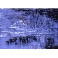 thumbnail image 1 of Ahgly Company Indoor Rectangle Oriental Blue Industrial Area Rugs, 5' x 8', 1 of 4