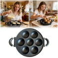 thumbnail image 2 of zhangmingg 7 Hole Nonstick Frying Pan for Even Heat Distribution and Pancakes Every, 2 of 7