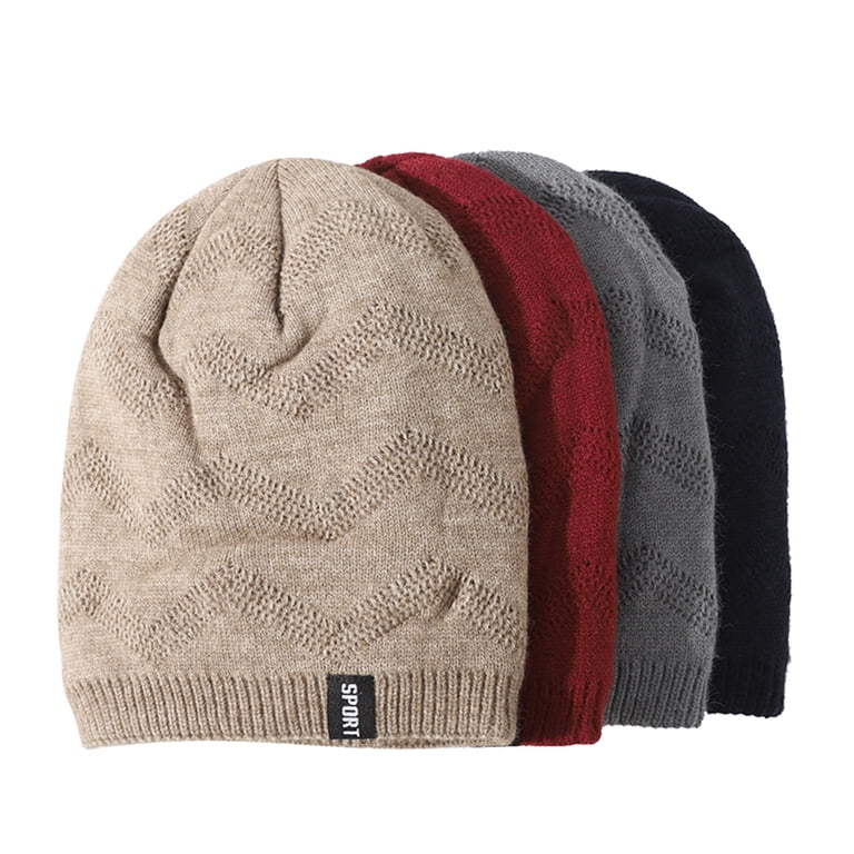 svlftecon Winter Beanie Hat, Warm Knit Fleece Lined Cap  display picture 1