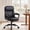 Matte Black, variant on HeroSet Leather Office Chair, Ergonomic Desk Chair with Lumbar Support, Soft Headrest & Thick Seat Cushion, Computer Chair for Home Office Work, Black