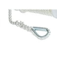 thumbnail image 3 of Seachoice Anchor Line Rope, 3-Strand Twisted, White, Nylon, 3/8 In. X 150 Ft., 3 of 5