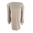 thumbnail image 2 of Style & Co. Women's Pleated-Sleeve Tunic Sweater, 2 of 2