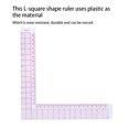 thumbnail image 4 of ziyahi L-square Ruler Plastic Garment Sewing Measuring Rulers DIY Crafts Knitting Embroidery Tools Handicraft for Professional, 4 of 5