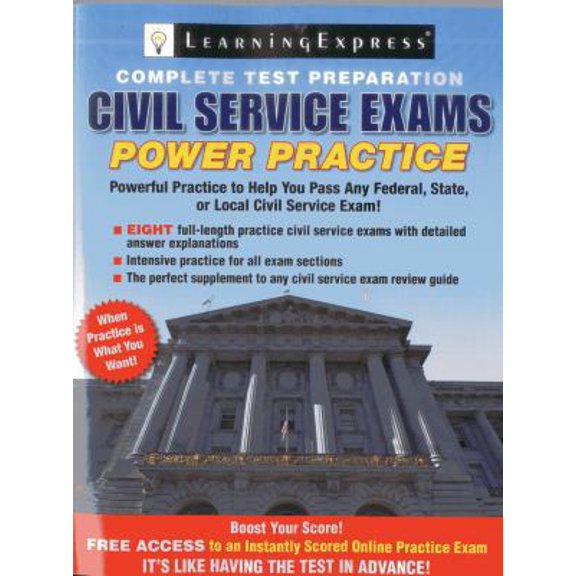 Pre-Owned Civil Service Exams: Power Practice (Paperback) 1576859096 9781576859094