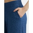 thumbnail image 4 of Athletic Works Women's ButterCore Wide Leg Pants, Sizes XS-XXXL, 4 of 5