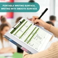 thumbnail image 5 of FORMRS 3 Ring Binder with Pockets 1.5" D-Rings Clip Board 200 Sheets Capacity, Stripes Pattern, 5 of 8