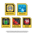 thumbnail image 3 of Proyector STANLEY SL3HS LED recargable de 900 lúmenes, 900 h, 3 of 5