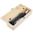 thumbnail image 5 of Caja de madera para regalo de vino individual - Soporte para vino tinto s202412246197, 5 of 5