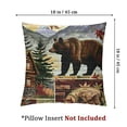 thumbnail image 4 of nygtbtfer Farm House Cabin Decorative Throw Pillow Cover Case Home Living Room Bed Sofa Car Square White, 4 of 7