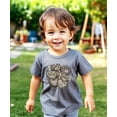 thumbnail image 4 of Boys Conversation Hearts Valentine's Day Shirt Country Camo Mama's Boy TShirt Granite Heather Shirt 12 Months, 4 of 8