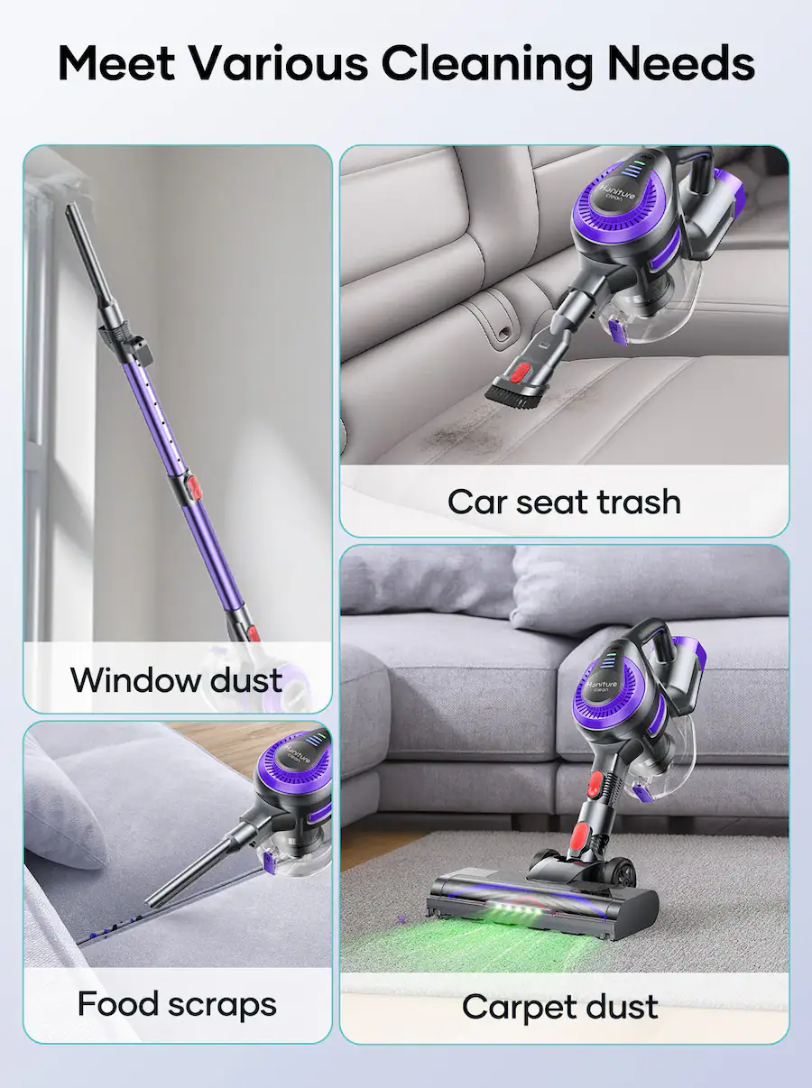 Honiture Y10 Cordless Vaccum Cleaner 38Kp