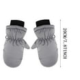 Children Baby Boys Girls Winter Warm Water Proof Outdoors Skiing Gloves