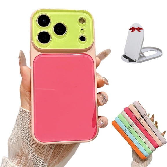 Summer Colorful Phone Case for iPhone 17 Pro Max, Cute Soft Slim Shockproof Protective Cover with Camera Protection (A, for iPhone 17)