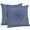 Multicolor, variant on Throw Pillow Covers 16x16 Inch Set of 2, Nautical Compass Waterproof Outdoor Pillow Covers, Navy Blue Striped Coastal Compass Decorative Cushion Pillowcases for Couch, Sofa, Bed, Garden, Patio