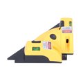 thumbnail image 5 of Laser Right Angle Level 90° Lasers Line Square Levels with 2 Suction Cups for WoodworkingYellow, 5 of 5