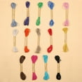 thumbnail image 2 of Rouleau de Corde en Chanvre Coloré Ficelle Corde DIY Accessoires Faits Main Outil de Fabrication de Scrapbooking, 2 of 8