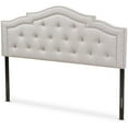thumbnail image 1 of Baxton Studio Edith Tufted Queen Panel Headboard in Grayish Beige Fabric, 1 of 6
