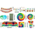 thumbnail image 4 of Tie Dye Gift Bags, All-In-One Tie Dye Party Favor Bags Set- 24pcs Tie Dye Candy Bags & 27 Tie Dye Goodie Bags Sealing Sticker, 4 of 7