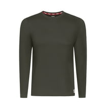 Wrangler Brushed Performance Top Base Layer for Men, Thermal Fabric Long Sleeve Shirt, M-2XL