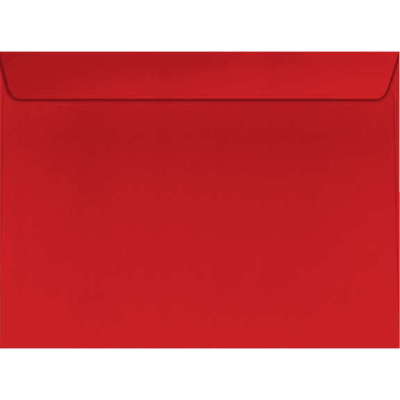 LUXPaper 9 x 12 Booklet Envelopes, Holiday Red, 1000/Pack