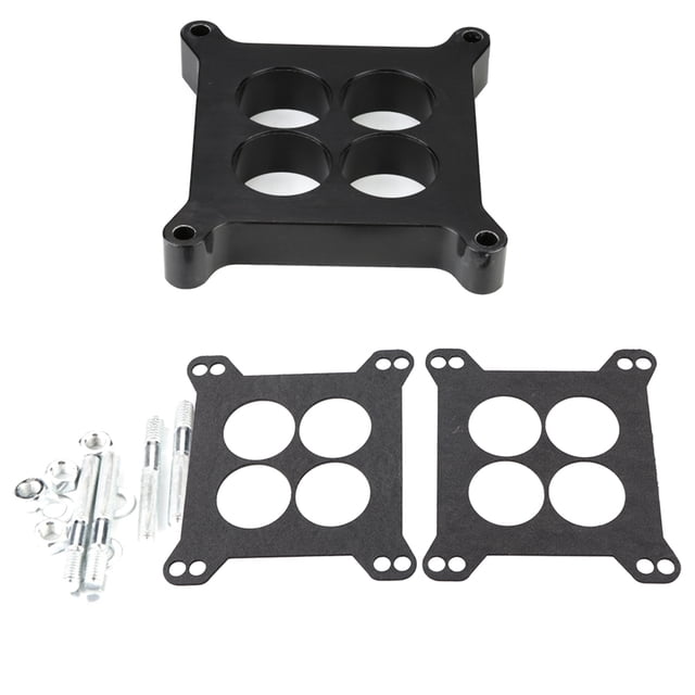 Rankomu-espaciador De Carburador Fenólico Con Puerto De 1 ", 4bbl SBC BBC BB, Apto Para Holley SB Chevy