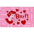 thumbnail image 2 of CafePress - Valentine Barf_B Wall Decal - 35x21 Oval Wall Decal, 2 of 3