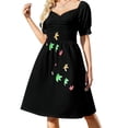 thumbnail image 2 of Vestido de manga corta de los Hermanos Grimm, mundos de cuentos de hadas oscuros desviados, ropa de fiesta, vestido de noche para mujer, 2 of 8
