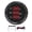 Black Dial Black Bezel, variant on Waterproof 52mm Digital Voltmeter Water Temp Oil Pressure Gauge 3 in 1 Red Backlight for Yacht RV Motorcycle Boat Truck 9 to 32VDC Black Dial Silver Bezel / 2.05 inches