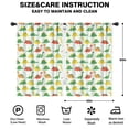 thumbnail image 2 of Blackout Kids Curtains,Colorful Dinosaur Repeat Pattern Childrens Insulated Curtains Set Of 2,Bedroom Essentials,Toddler Room Decor 42"x63", 2 of 5