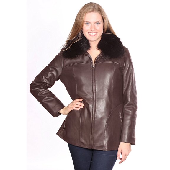 Mason & Cooper Leather Jacket with Fur