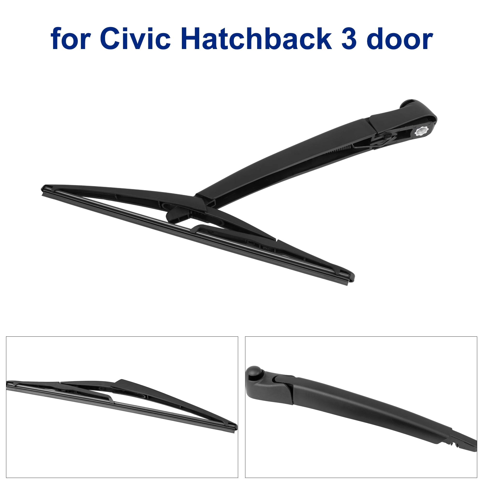 Rear Wiper Arm Car Rear Windshield Wiper Arm and Blade for Honda Civic 3 Door 2001-2006 5 Door 2001-2005