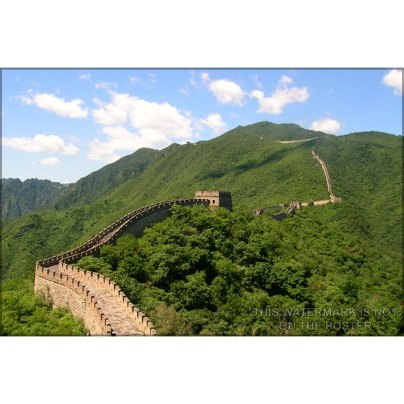 24"x36" Gallery Poster, great wall of china ming dynasty