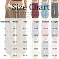 thumbnail image 2 of longantii Wide Leg Sweatpants Women High Waisted Baggy Pants Drawstring Elastic Waist Athletic Joggers Baggy Sweatpant Royal Blue M, 2 of 5