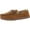 Brown, variant on Club Room Mens Faux Suede Slip On Moccasin Slippers