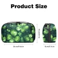 thumbnail image 5 of Saint Patrick's Day Digital Bag Charger Case Cord Organizer for Travel Canvas Storage Box Small, 5 of 6