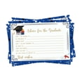 thumbnail image 3 of segolike 16 Pieces Graduation Advice Cards for Friends College Graduation Decorations Blue, 3 of 9