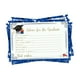 thumbnail image 3 of 16 tarjetas con consejos de graduación, mensajes para la temporada de graduación, decoraciones para fiestas. Azul, 3 of 9