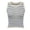 Beige, variant on Wang6 Womens Ribbed Turtleneck Tank Tops Trendy Sleeveless Knit Tshirts Causal Striped Printed Going out Tops Tees Beige One Size
