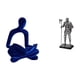 thumbnail image 1 of Figura de pensador abstracto, estatua de caballero, figura decorativa de resina coleccionable, adorno artístico de escritorio, adecuado para regalar,, 1 of 8