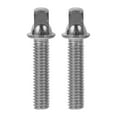thumbnail image 2 of Drum Accessory,2Pcs 34.5mm Drum Mounting Screws Stainless Steel Durable Fastener Tension Screws with Washers for Drum Lugs (Silver), 2 of 6
