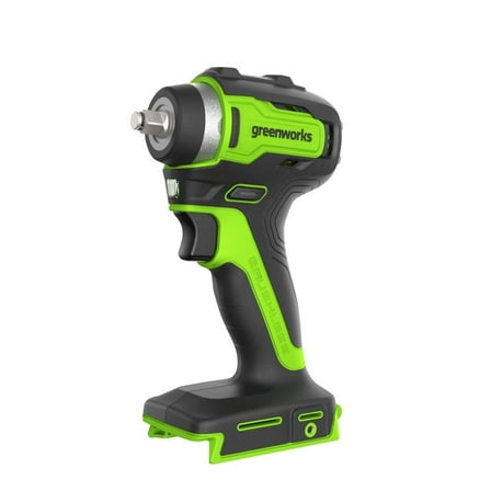 Greenworks 24V 3/8" Brushless Cordless Impact Wrench, 150-ft lbs. 2,400 RPM, Tool Only