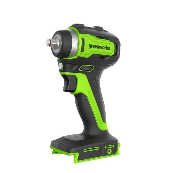Greenworks 24V 3/8" Brushless Cordless Impact Wrench, 150-ft lbs. 2,400 RPM, Tool Only