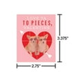 thumbnail image 4 of American Greetings Valentine's Day Classroom Sticker Exchange Cards for Kids, Puzzle Dog (14-count), 4 of 5