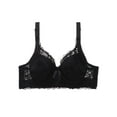 thumbnail image 1 of Homgeek Women Lace Bra with Underwire Thin Padded Plus Size Bras, 1 of 5