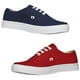 thumbnail image 1 of Tenis Mujer 2x1 Ligeros Básicos Lona Rojo/Negro Moda Casual azul marino 23, 1 of 11