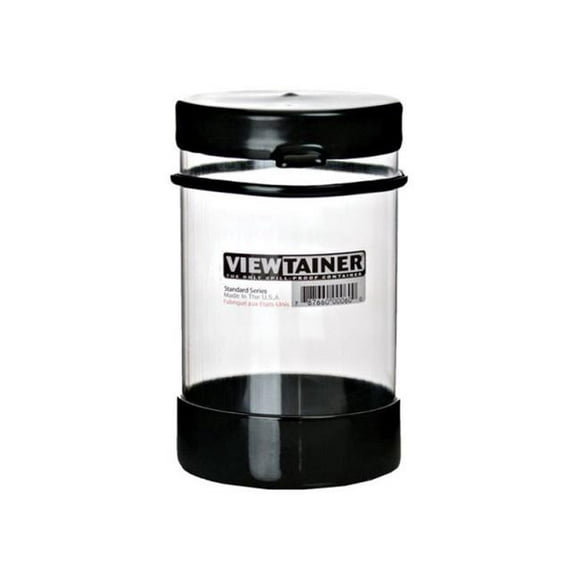 Viewtainer CCRT362506 Tethered Cap Storage Container  3.6 x 6 in. - pack of 6