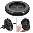 thumbnail image 3 of Rubber Eyelet Round Double Sided Holder Diameter 40mm for Wire Protection 4pcs, 3 of 5