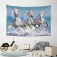 thumbnail image 6 of Xecao Horses Running Through The Water Print Tapestry, Wall Hanging Room Funny Decor, Backdrop Room Decor for Bedroom Living Room dormitory, 6 of 8