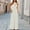 White, variant on OVBMPZD Jumpsuits for Women Halter Black Wedding Wide Leg Fashion Backless Sleeveless Jumpsuits Rompers for Women L